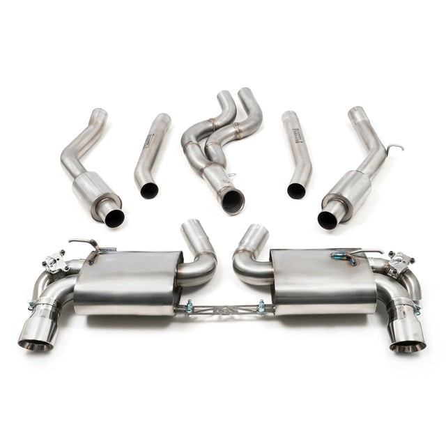 Toyota GR Supra (19-) Cat Back - Resonated - Twin Valved