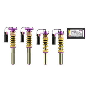 KW Clubsport V4  3 Way Coilovers for PORSCHE 718 Cayman (982) with PASM GT4 06/19-