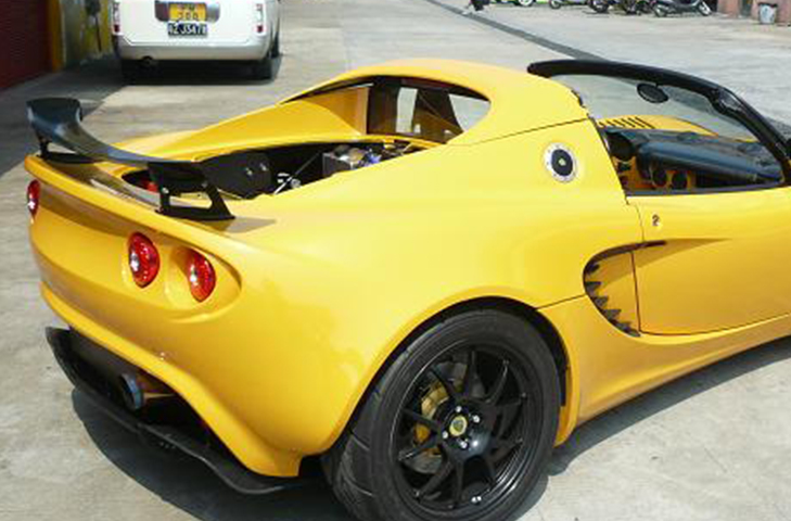 Lotus Elise/Exige S2 Carbon Rear Wing Kit (Curved) - Image 14