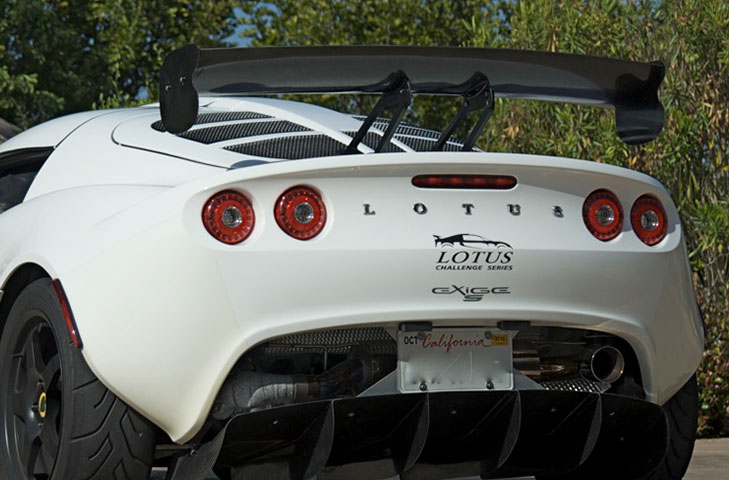 Lotus Elise/Exige S2 Carbon Rear Wing Kit (Curved) - Image 9
