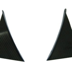 Reverie Lotus Exige S3 V6 (11 - 22) Carbon Fibre Front Bumper Canards Track/OEM Replacement (Small) - Pair