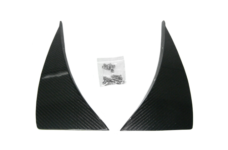 REVERIE Porsche 911 991.1 GT3 (13 - 15) Carbon Fibre Bumper Canards Large Race - Pair - Image 3