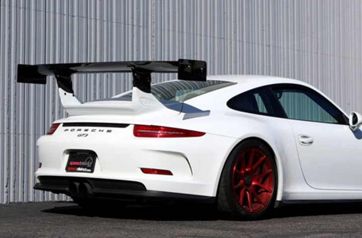 Reverie Porsche 911 991.1 GT3 (13 -15) High Down-Force Carbon Fibre Rear Wing Kit - 310mm - Image 6