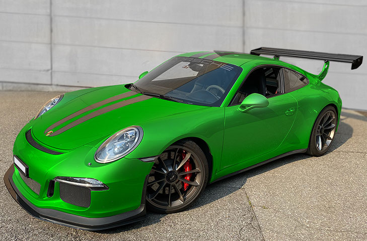 Reverie Porsche 911 991.1 GT3 (13 -15) High Down-Force Carbon Fibre Rear Wing Kit - 310mm - Image 7