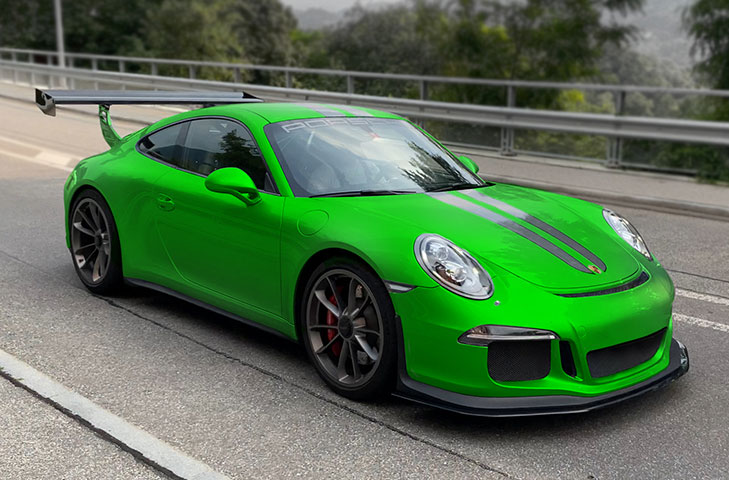 Reverie Porsche 911 991.1 GT3 (13 -15) High Down-Force Carbon Fibre Rear Wing Kit - 310mm - Image 8