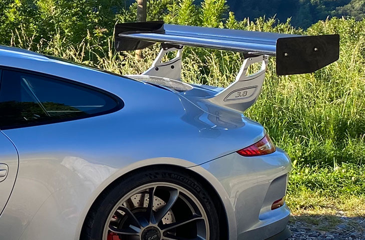 Reverie Porsche 911 991.1 GT3 (13 -15) High Down-Force Carbon Fibre Rear Wing Kit - 310mm