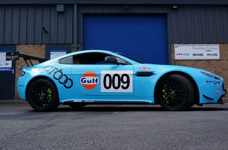 REVERIE Aston Martin Vantage (05 - 17) GTE Style Carbon Rear Wing Kit (Straight) - 310mm Low-Drag Chord x W1600mm - Image 3