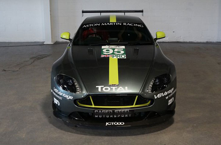 REVERIE Aston Martin Vantage (05 - 17) GTE Style Carbon Rear Wing Kit (Straight) - 310mm Low-Drag Chord x W1600mm - Image 4