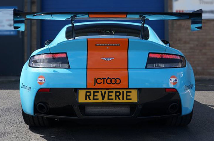 REVERIE Aston Martin Vantage (05 - 17) GTE Style Carbon Rear Wing Kit (Straight) - 310mm Low-Drag Chord x W1600mm