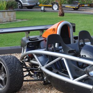 REVERIE Ariel Atom 310mm x W1360mm High Down-Force Carbon Fibre Rear Wing Kit