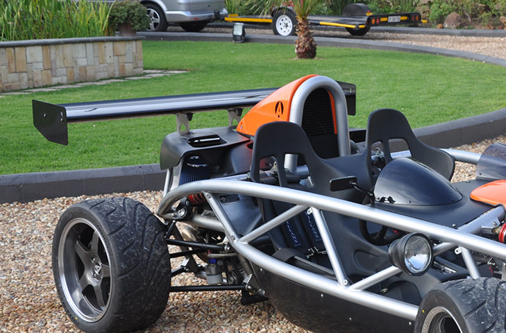 REVERIE Ariel Atom 310mm x W1360mm High Down-Force Carbon Fibre Rear Wing Kit