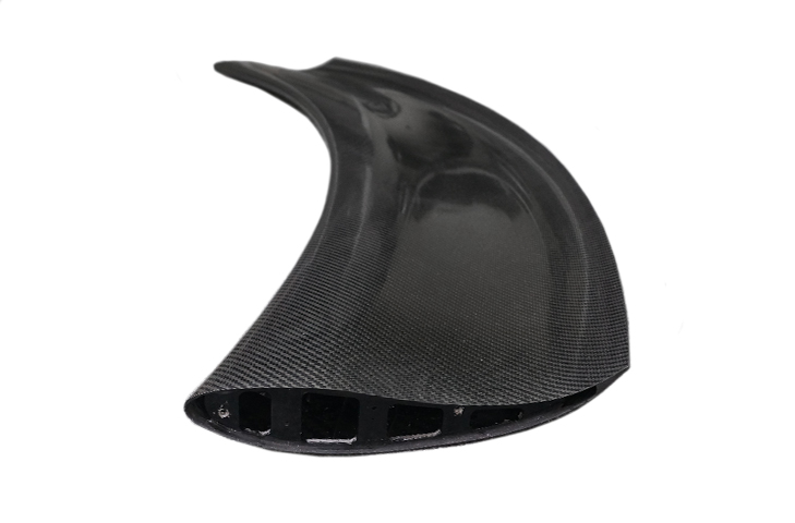 310mm Chord High Downforce Curved Rear Wing 1500mm Bottom Mounted - Image 2