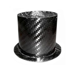 REVERIE Air Intake/Inlet Pipe - 58mm Straight Outlet, Carbon Fibre