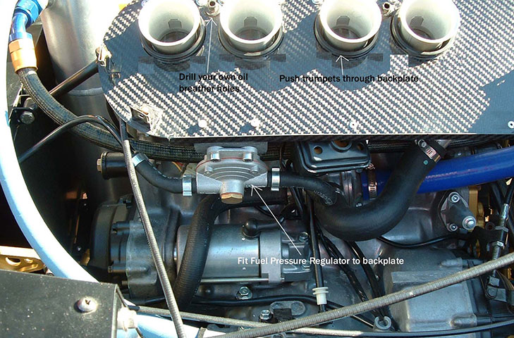 REVERIE Caterham Fireblade (01 - 04) Air Induction Kit - Image 5