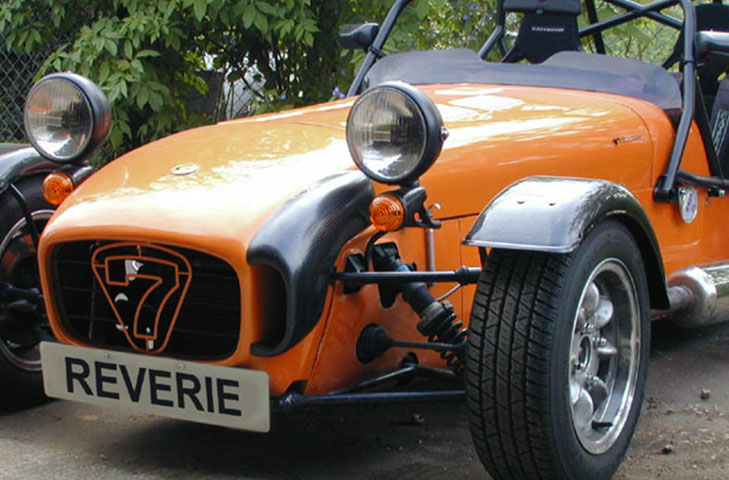 REVERIE Caterham 7 Blackbird (00 - 01) Carbon Fibre Air Induction Kit - Image 6