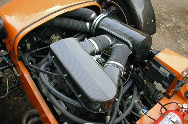 REVERIE Caterham 7 Blackbird (00 - 01) Carbon Fibre Air Induction Kit