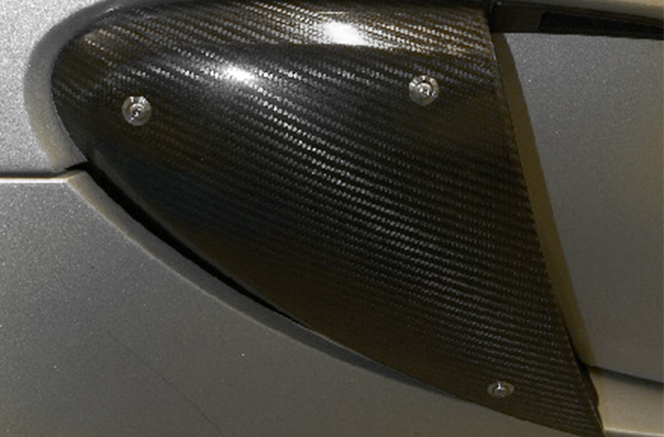 REVERIE Lotus Exige S2 (01 - 11) Carbon Fibre Side Intake Scoops - 3 Holes, Pair - Image 6