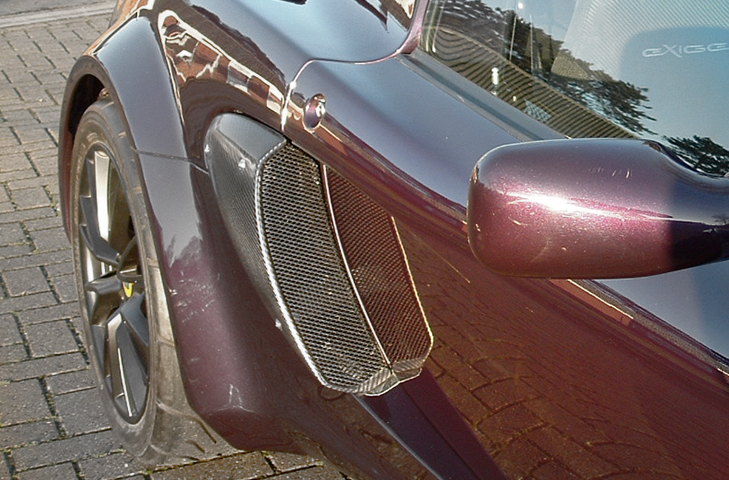 REVERIE Lotus Exige S2 (01 - 11) Carbon Fibre Side Intake Scoops - 3 Holes, Pair - Image 8