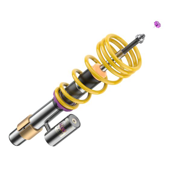 kw v3 coilovers for bmw m5 (e60, e61) (m560,m5/m6) saloon with cancellation kit 09/04
