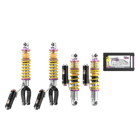 kw v4 coilovers for audi r8 ab mod.2016 (42) with magnetic ride spyder quattro 07/16