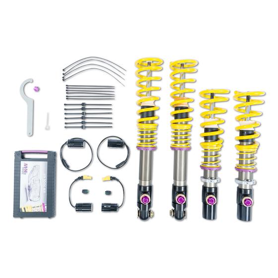 kw v4 coilovers for bmw m5 (f90) (f5lm) saloon 4wd with cancellation kit 03/18