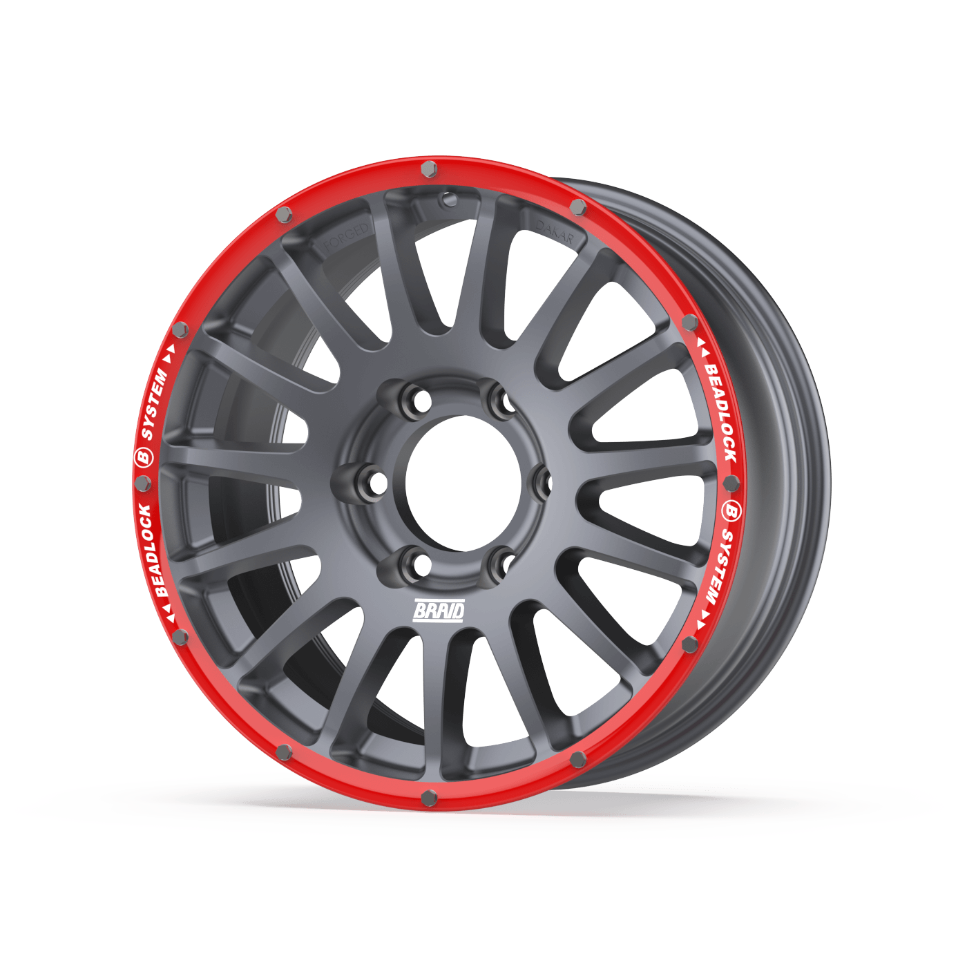 Braid Forged Dakar Beadlock B wheel 18"