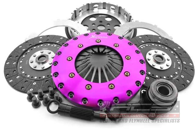 Xtreme 230mm Organic Twin Plate for Ford Focus RS Mk 3 (2016-) ECOBOOST 2.3L