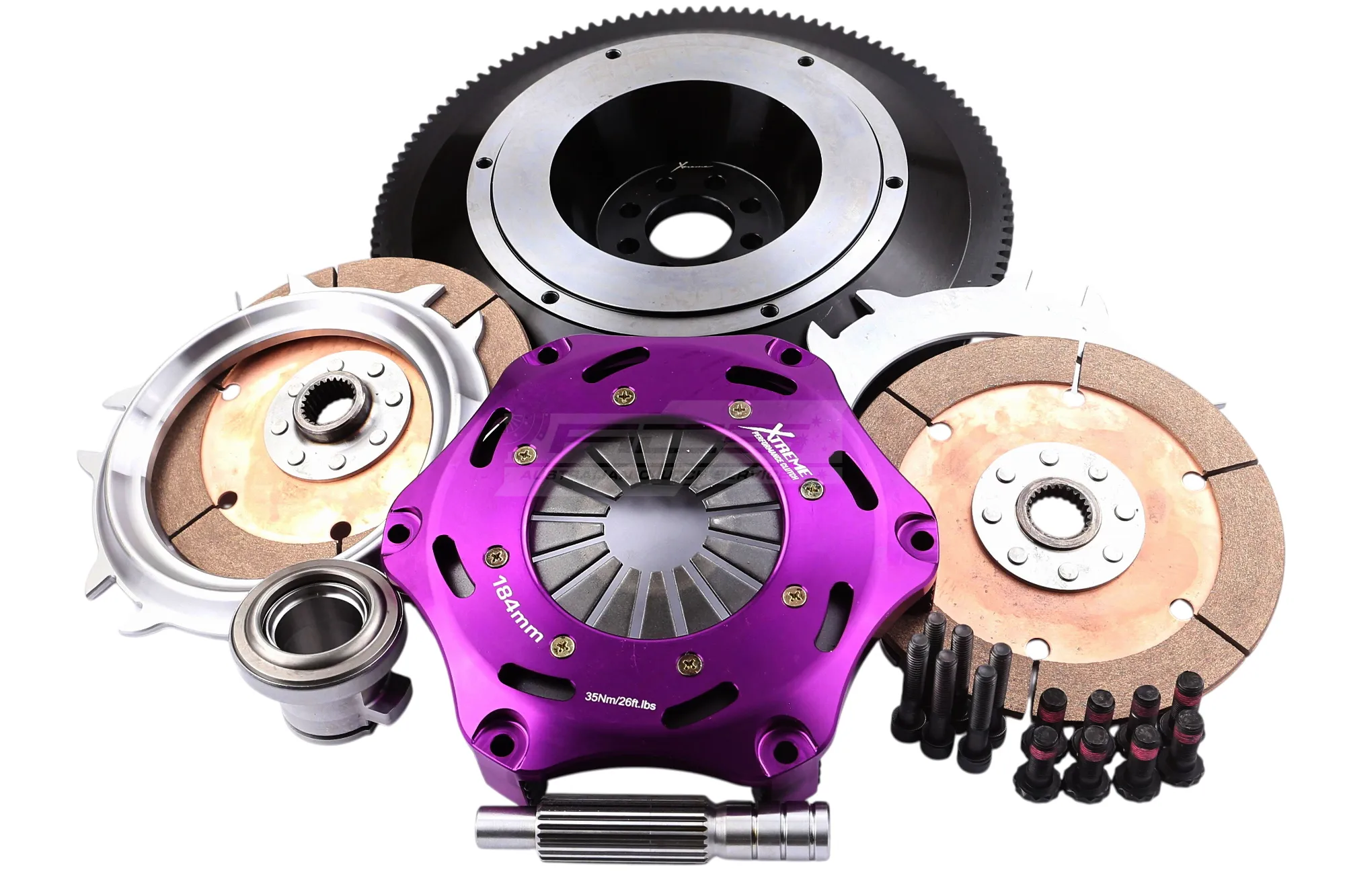 Xtreme 184mm Ceramic Twin (Rigid) for Nissan 350Z Z33 (1/02-3/07) - VQ35DE