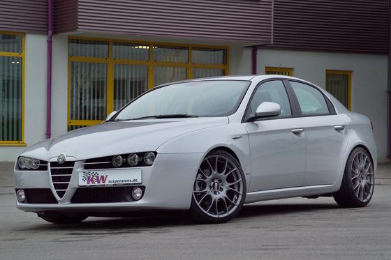 kw v1 coilovers for alfa romeo 159 (939) saloon 2wd, 4wd 09/05