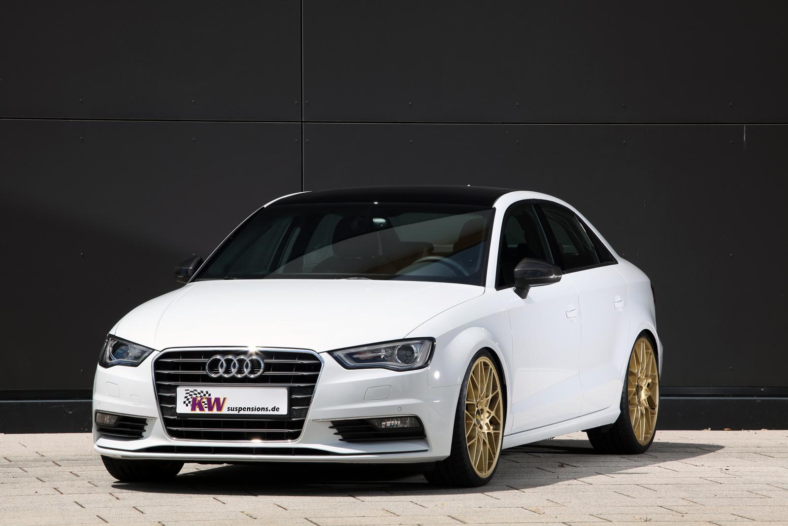 kw v1 coilovers for audi a3 (8v) w/o elec. dampers inc. hatchback/sportback 2wd only with twist beam ra susp strut Ø 50mm 05/12