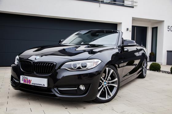 kw v1 coilovers for bmw 2 series (f22, f23) (1c) cabrio 2wd w/o elec. dampers 01/15
