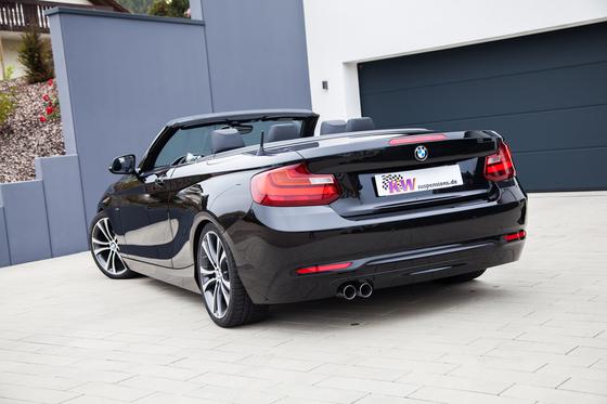 kw v1 coilovers for bmw 2 series (f22, f23) (1c) cabrio 2wd w/o elec. dampers 01/15