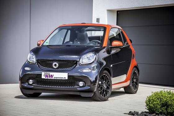 kw v2 coilovers for smart forfour (453) (451) brabus 11/14