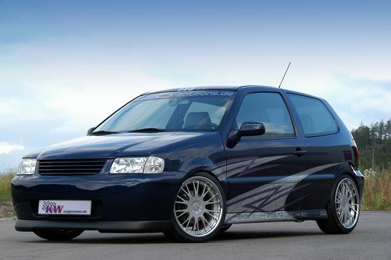 kw v1 coilovers for volkswagen polo (6n, 6kv) incl. gti + polo classic 10/94 99