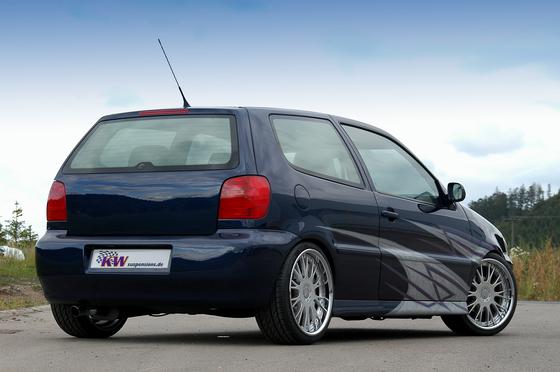 kw v1 coilovers for volkswagen polo (6n, 6kv) incl. gti + polo classic 10/94 99