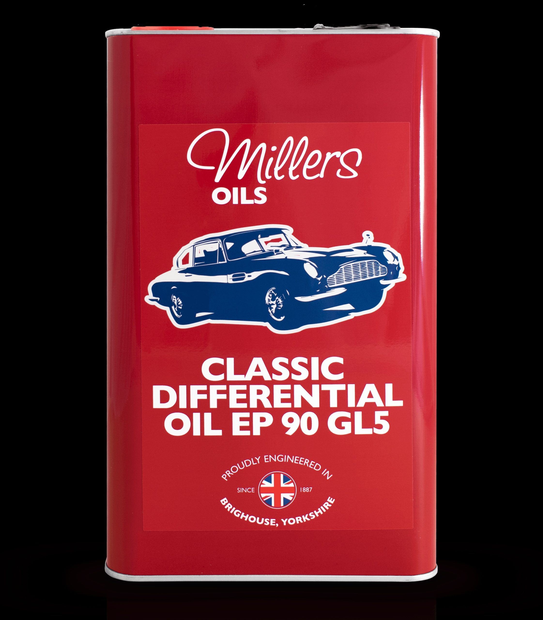 millers classic differential oil ep 90 gl5 5 litre