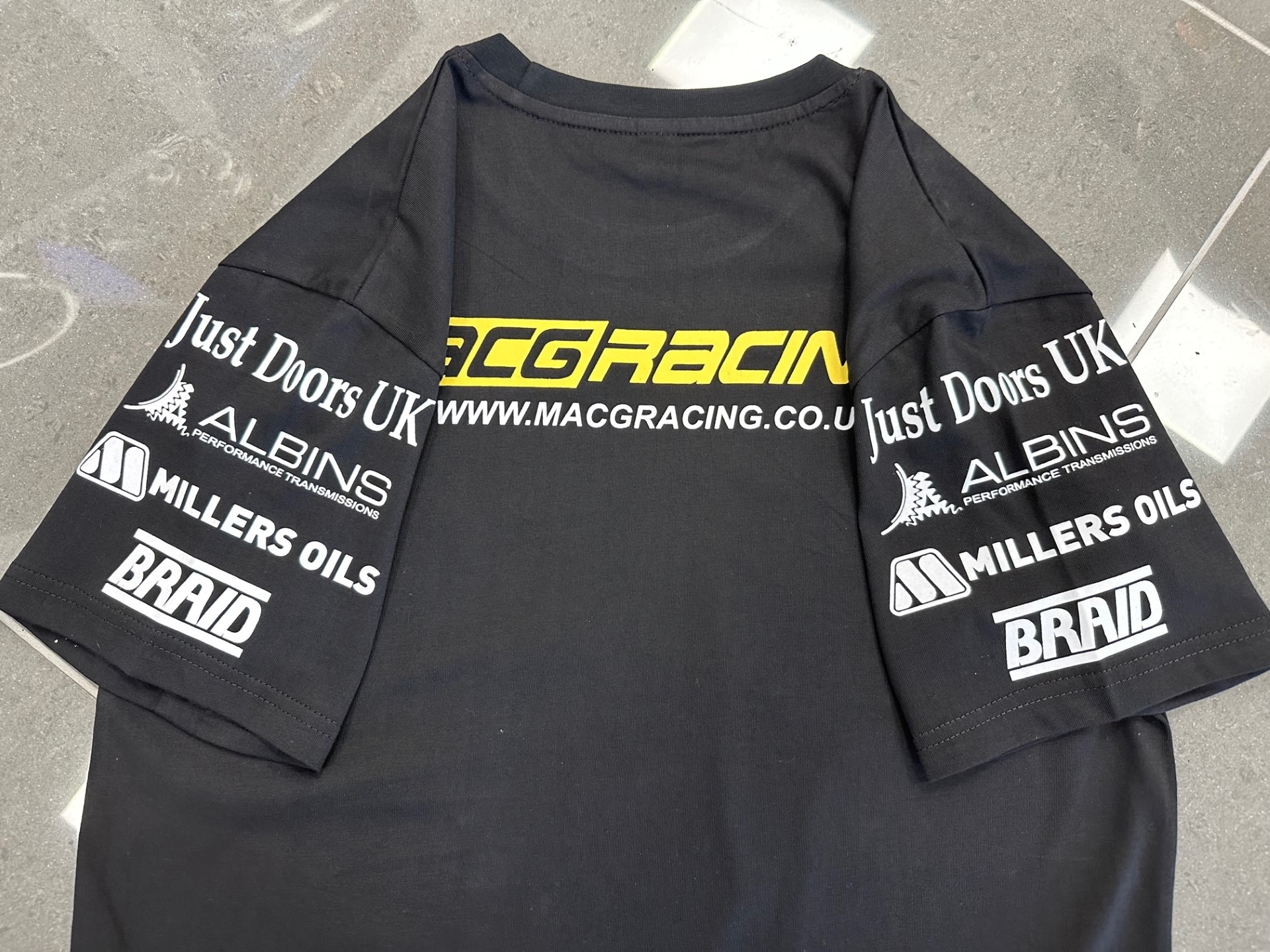 macg racing official team t shirt